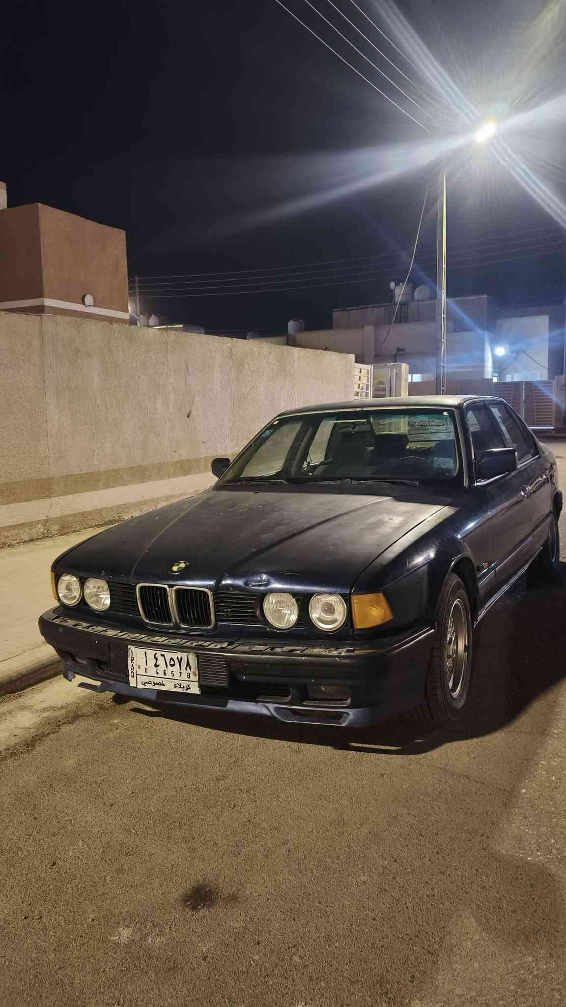 بي إم دبليو ٧٣٥ • موديل ٨٧ • رقم كربلاء