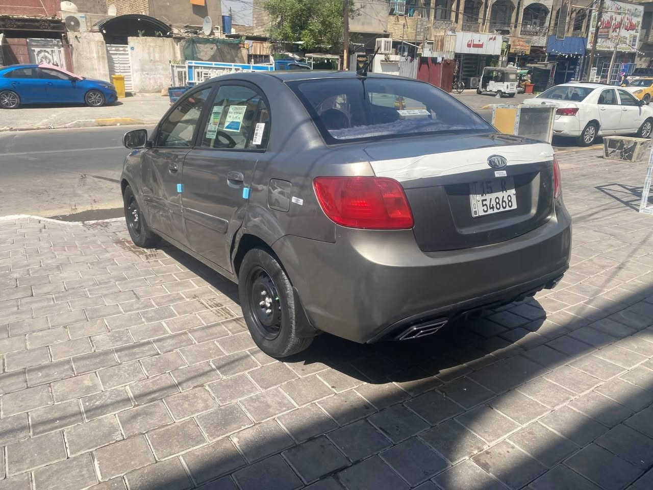 السلام وعليكم
للبيع كيا ريو موديل ٢٠١٠ رقم أنبار باسمي مشروع وطني
خليجيه محرك ١٦٠٠
السياره جارده ومصبوغه
وهسه بيه حادث اباب السايق
ابيع ع وضعه كير محرك تبريد جاهزه ميه بل ميه
السعر ٥٨
مكانه بغداد الامين ٢
***********
*********** بغداد, العراق
