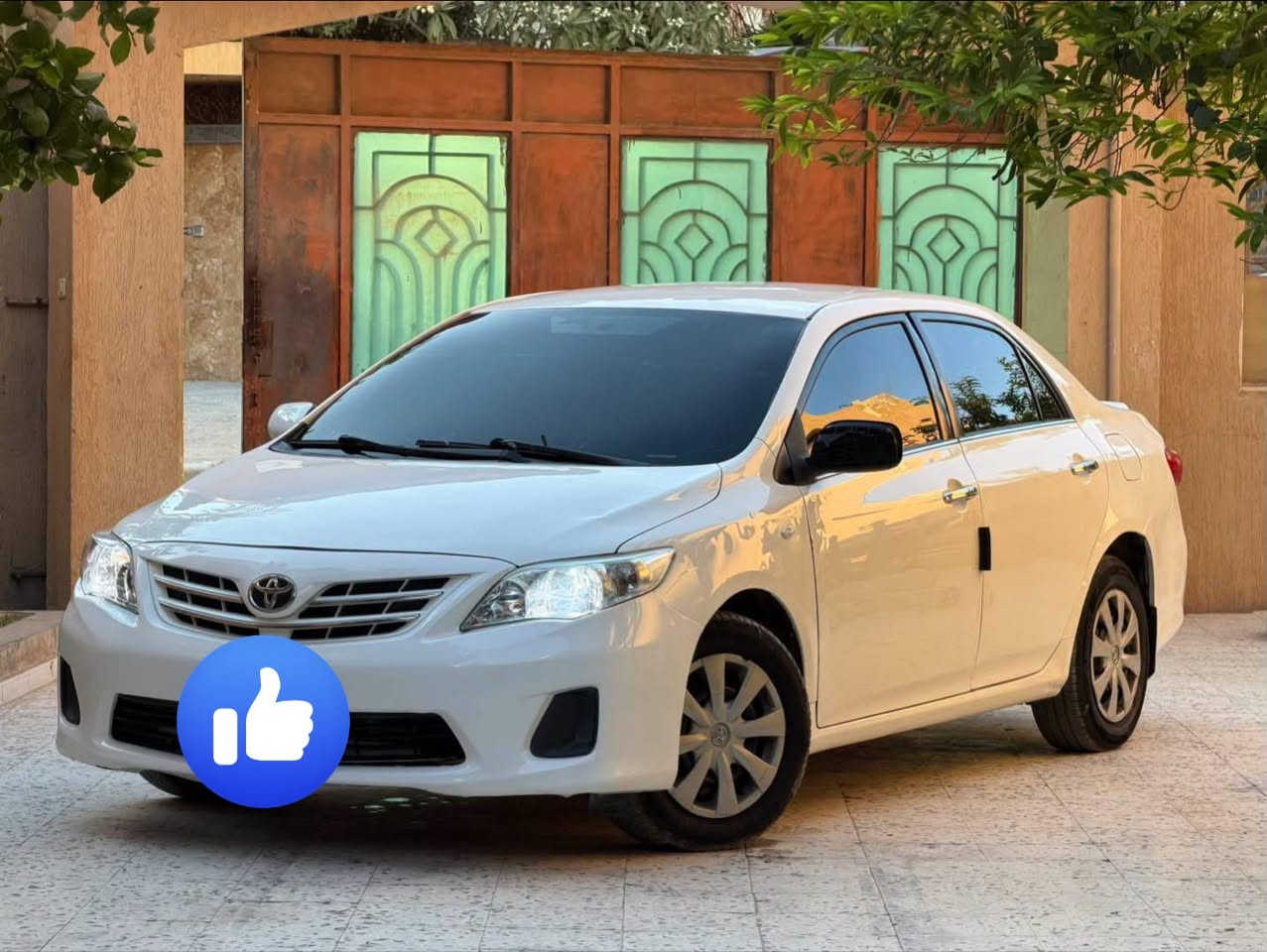 كورله 2012 رقم بغداد صبغ صندك وجملغ خلفي 82 وبيه مجال قليل  ‭***********
