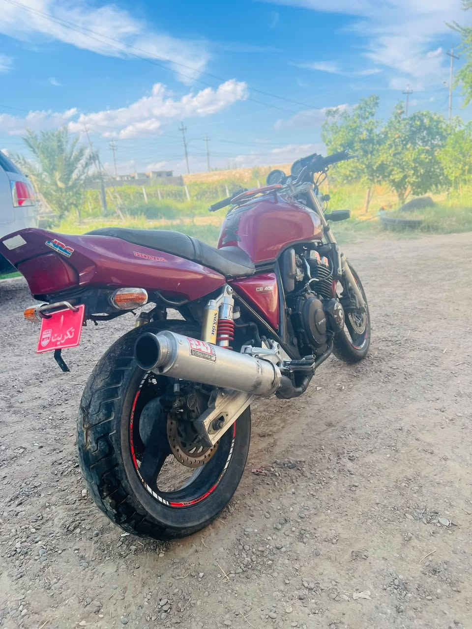 بطح • سي بي 400 • محرك مفتوح