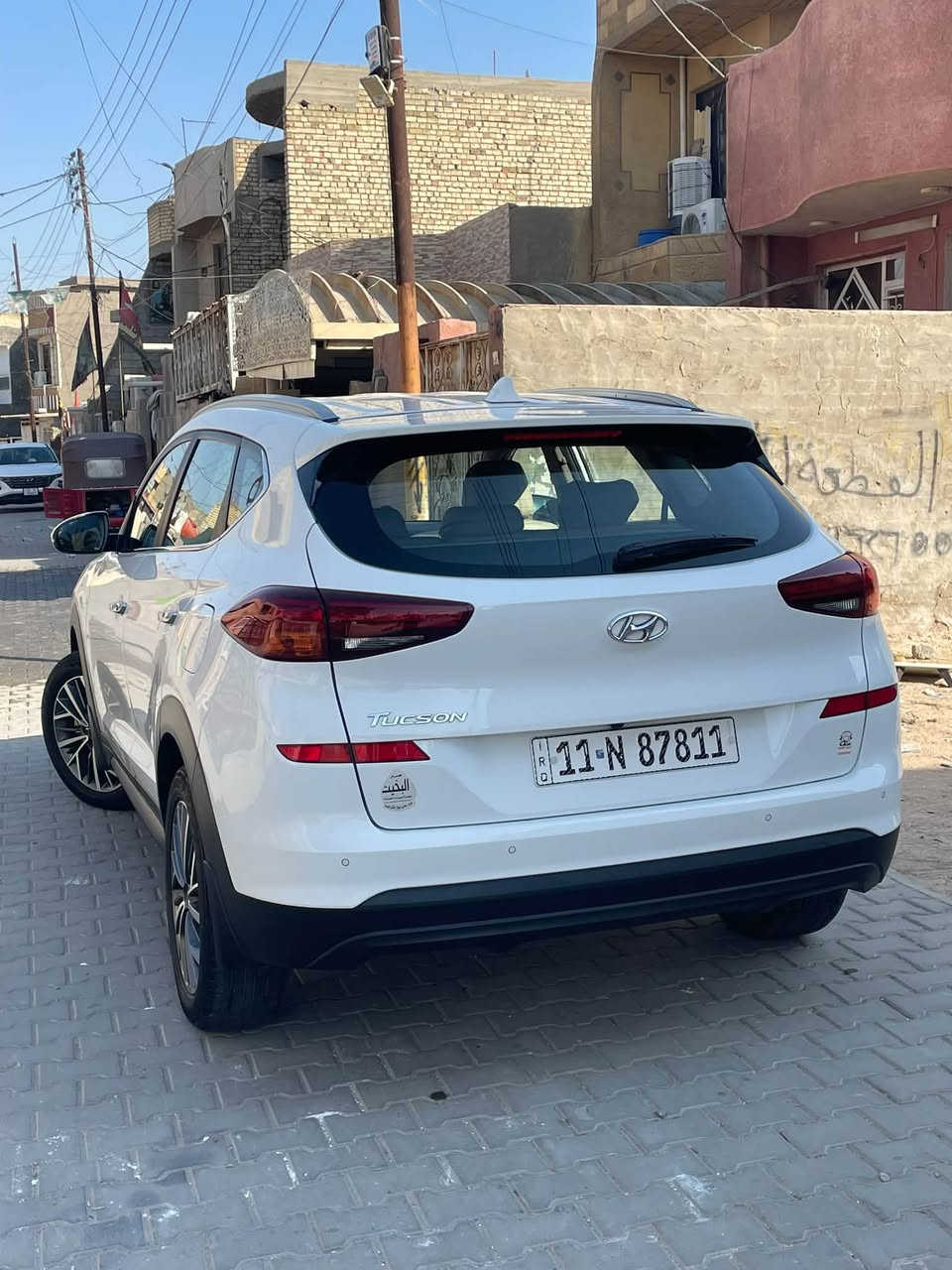 السلام عليكم 

توسان ٢٠٢٠ خليجي 
ماشيه ٧٧
رقم بغداد
موصفات 
بصمه
بصمه ابواب ١
نظام ترحيب
بجم كبس
كامرة خلفي
حساس خلفي
شحن واير ليس 
حاجب نهاري 
2 كرسي كهرباء
قطعتين تبريد 
ثلاثه انظمه 
كشنات قرميدي جلد 
نظام ترحيب 
ستيرن تحكم جهتين
مري قابله للطي وترحيب بمقابض الابواب 
ويل 18
تخم تاير جدي
ويل كروم
محرك 2000 
مكان سيارة:بغداد
بسمي تحويل ثاني يوم السعر ١٩٥هاذ رقمي ***********   ذا مو شراي اعبر المنشور
