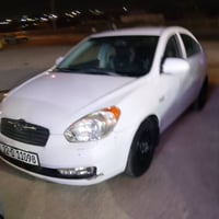 اكسنت  موديل 2008 رقم اربيل الدولي  كابون بانزين  وارد  كوري محرك وكير...