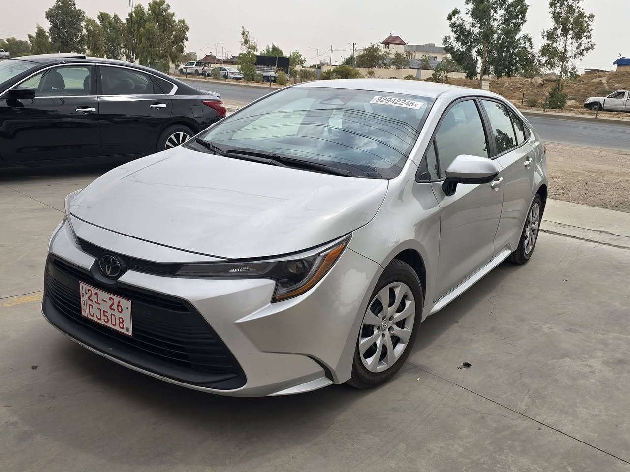 كورلا وارد موديل 2024 LE
ماشي ٣٣ الف 
محرك  ٢٠ بانزين
بجم و خلف كبس 
بابين صبغ بدون دواخل
يترقم اربيل 
مكانها كركوك / بمعرض ديار بكر 
سعر 148
***********  وتساب
