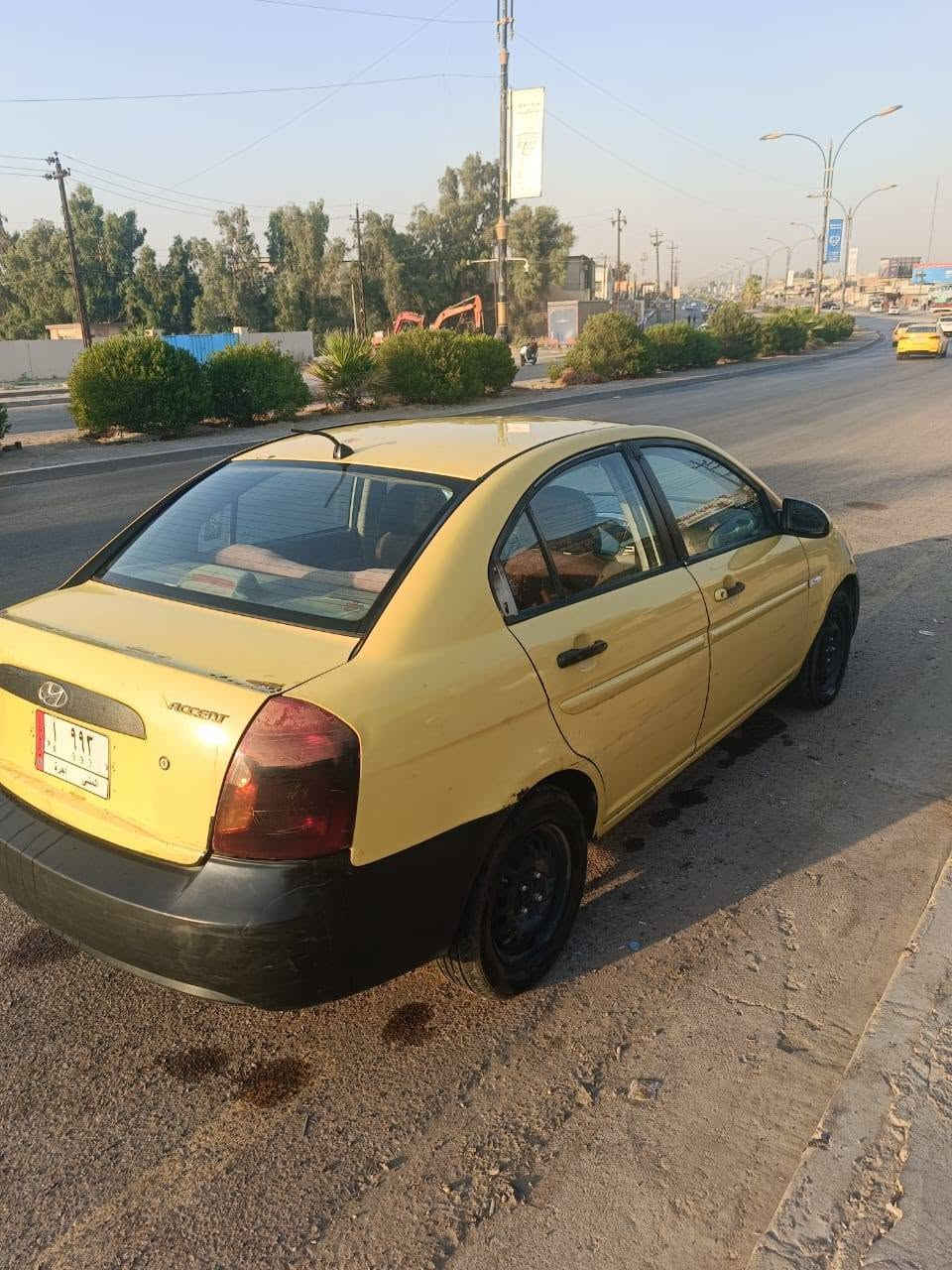اكسنت 2007 كوري
هيئه غرامات تاخذ صافي كير محرك تبريد منضومه غاز 
شرط  الضرر مالها طخه خفيفه من وره ماواصل الحوض  تبين گدام العين  السعر اتصل عل رقم ***********
مكلف بل نشر
