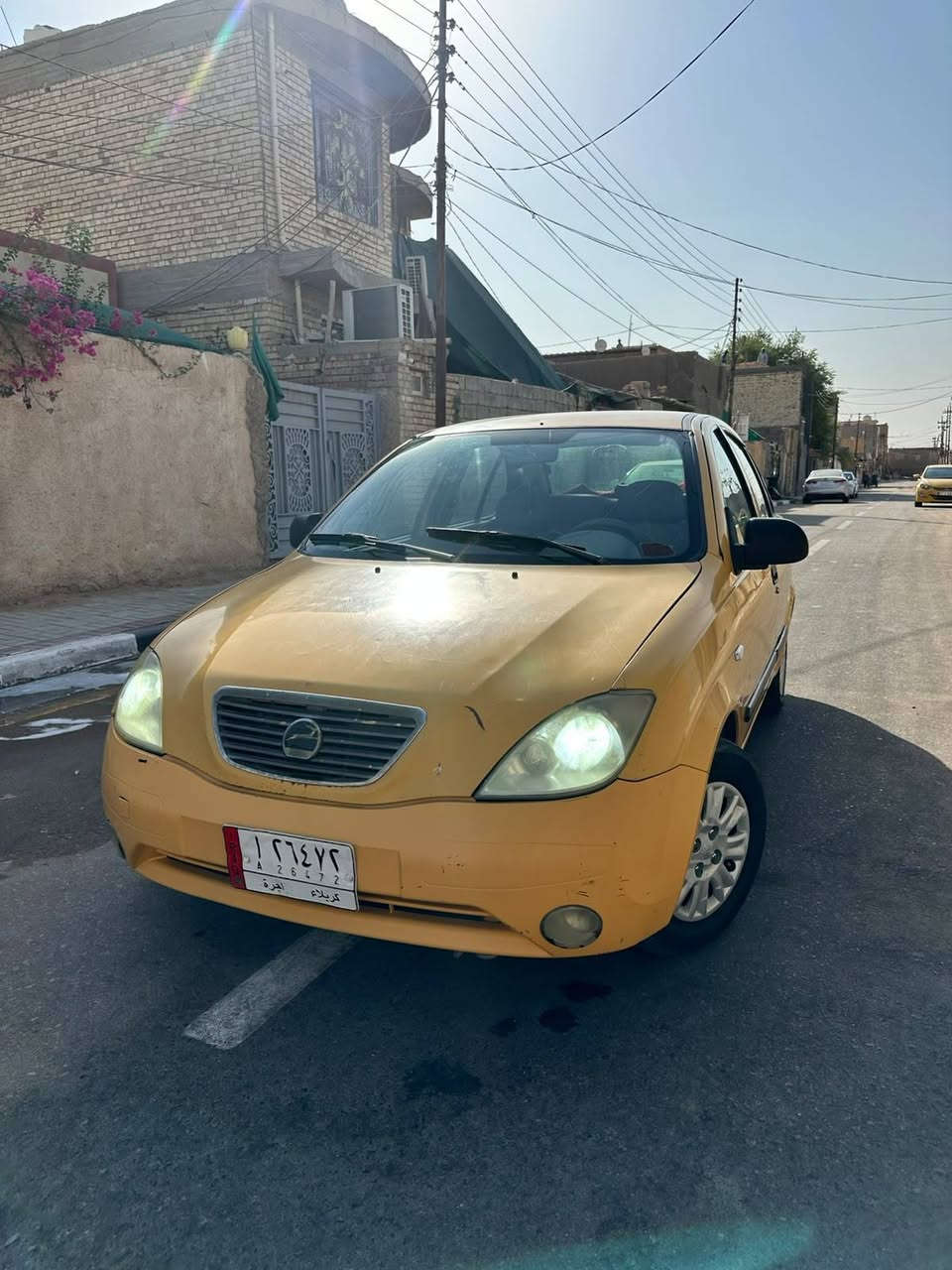 سلام عليكم
سياره طيبه مديل 16
كفاله من ضربه وصبغ عله وضع الشركه سياره بسمي ثاني يوم مداو مصفره هيه وغرامات مكاني كربلاء 45$ وبيهه مجال حك الجيه
***********
