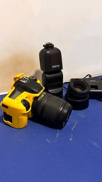 ​📸 للبيع: بكج تصوير احترافي متكامل - Nikon D7500 بحالة ممتازة! 📸 ​عرض ...