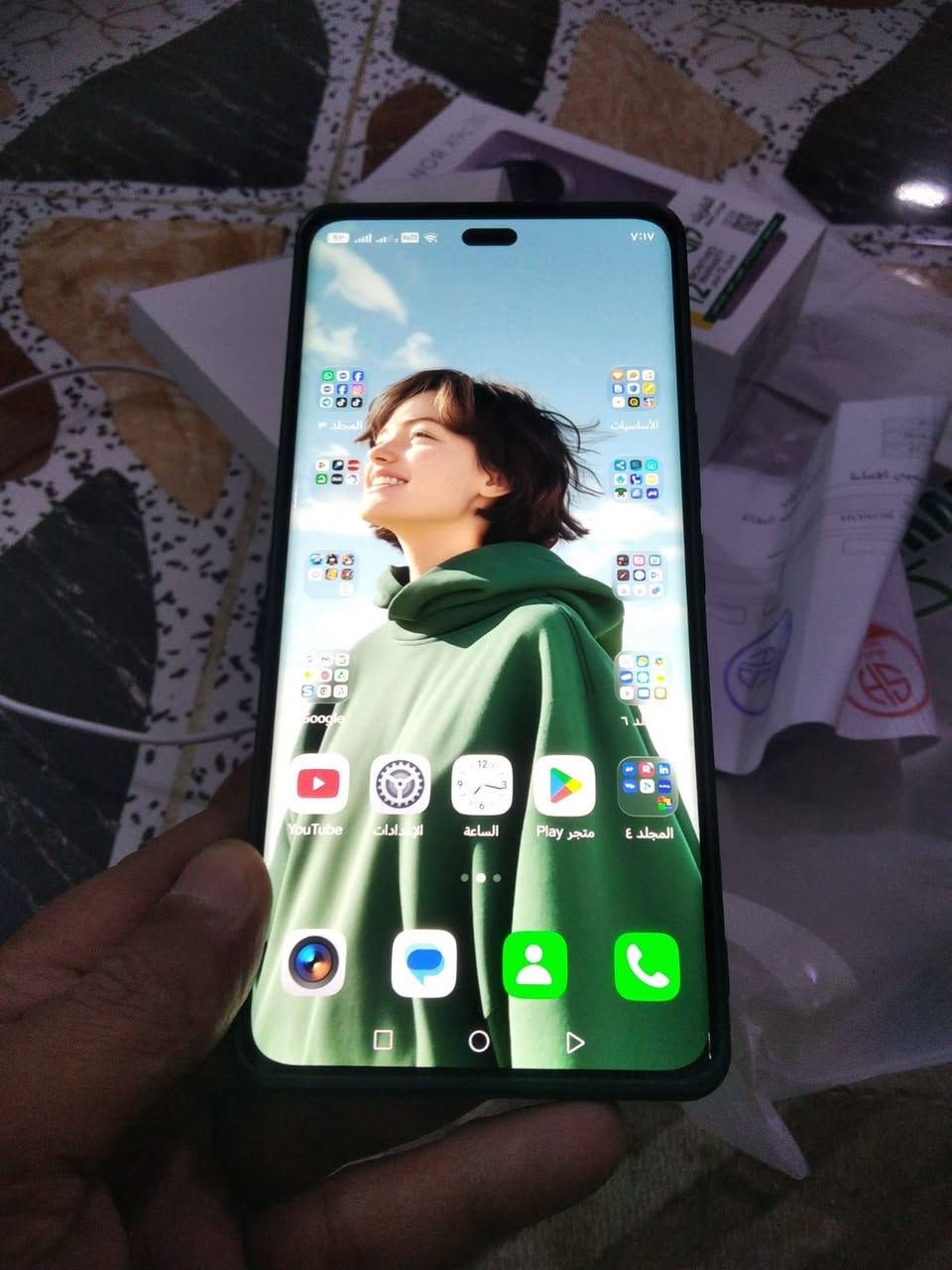 نجف نجف حي النداء للتوتصل  ***********واتساب فقط
هونر x9c
جهاز فول جديد استخدام شهر تجي تشوفه وتحكم مشروط من زلغ شخط 
كاترون وكافة المحتويات 
السعر ماكول تعال خاص وراسلني لاحبيبي 
علق انطيك السعر واني خادمك
