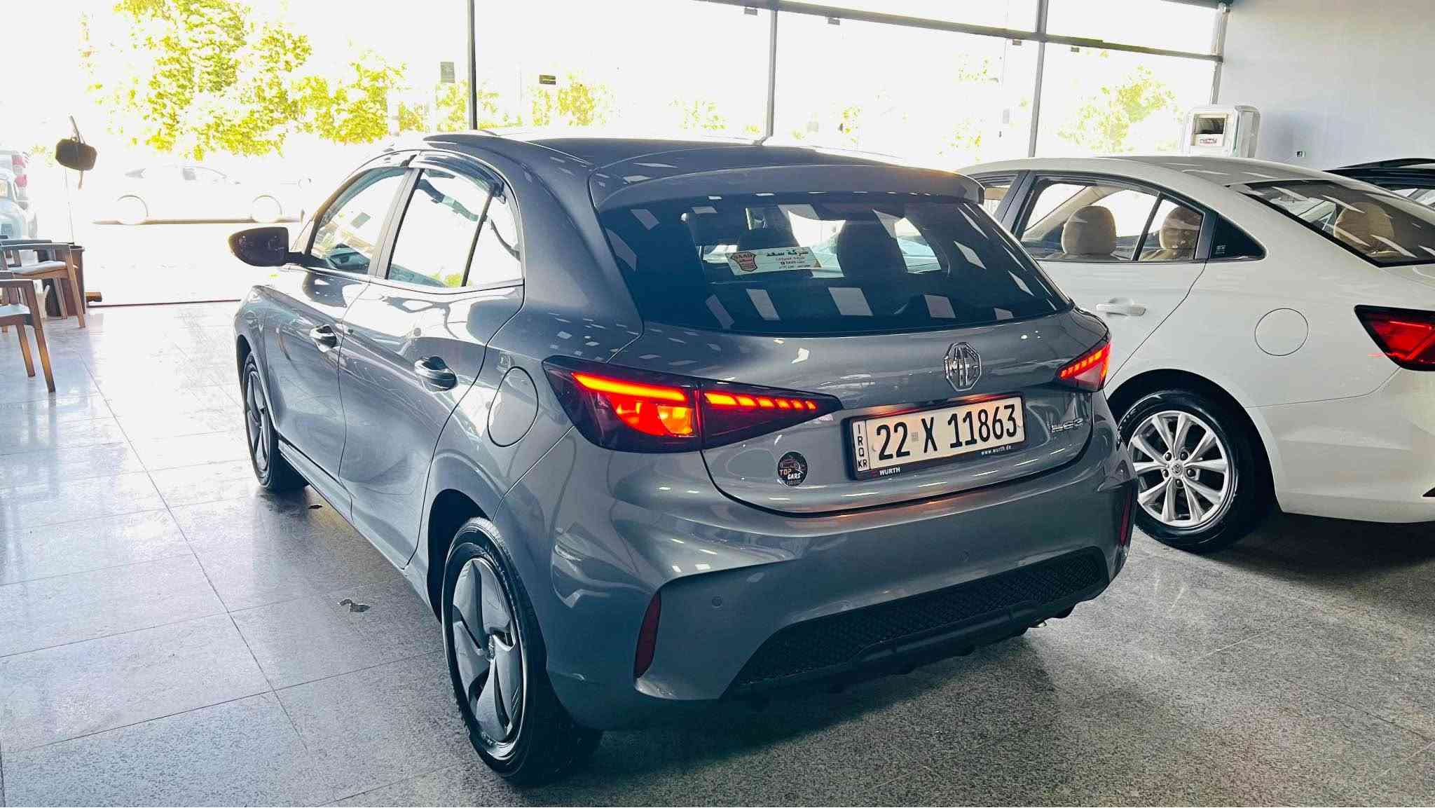 ئێم جی MG3 2025  ٦ ساڵ زەمان.
بێ بۆیاغ. تەنیا ١٦ هەزار ڕۆیشتووە.
مواصفات.شاشەوکامێرا.ڤۆلیۆم.حساس
ئاوێنە ئیشارەت بلوتوس.گێچ ئەلکترۆنی
مکان   اربیل. معرض توب كارس شارع ١٠٠
سعر ٩٩ ورقە.  رقم موبايل  *********** أربيل, العراق
