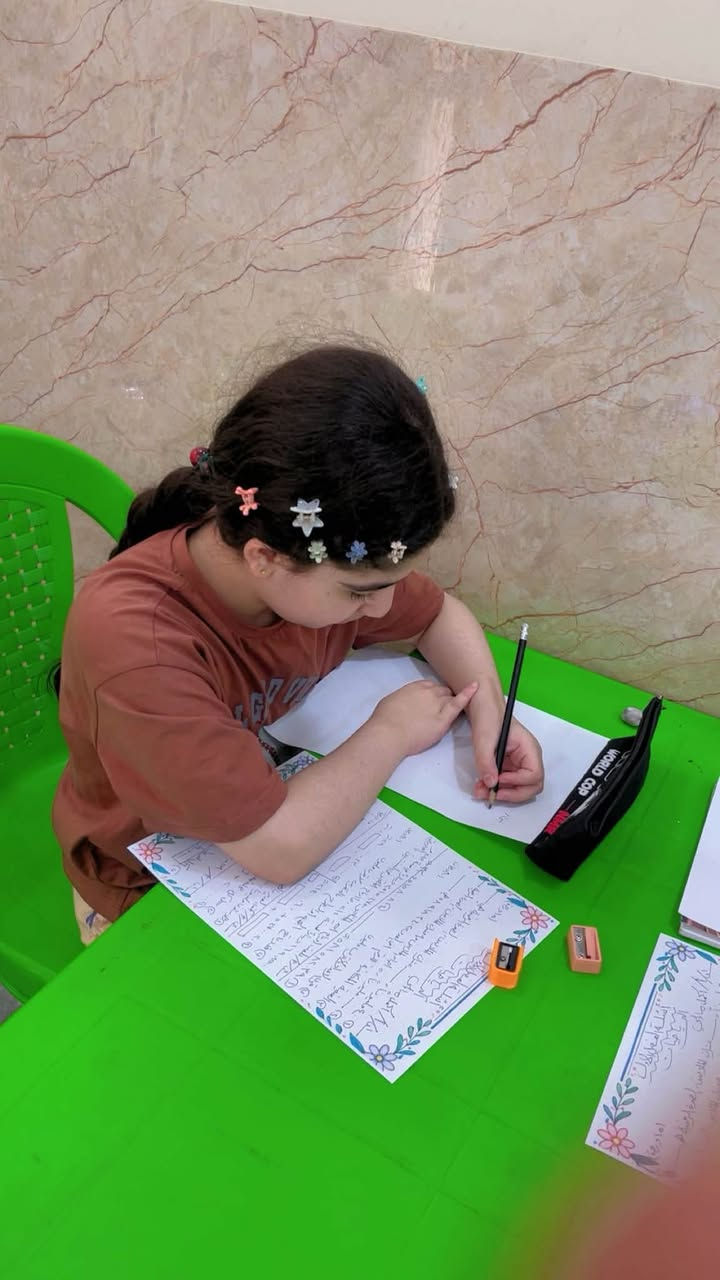 تُعلن الست أسينات عن توفر دروس خصوصية لطلاب:

🎓 المرحلة الابتدائية
🎓 المرحلة المتوسطة

شرح مبسط ومتابعة مستمرة لمساعدة الطلاب على الفهم والتفوق 🌟

👩‍🏫 مجموعات قليلة لضمان المتابعة والاهتمام بكل طالب

📍 الموقع: الوزيرية – قرب مستشفى المستنصرية

📞 للاستفسار والحجز:
***********
