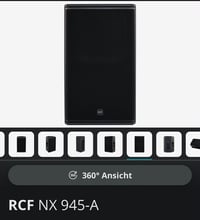 RCF NX 945-A • مكبر صوت • عرض 360°