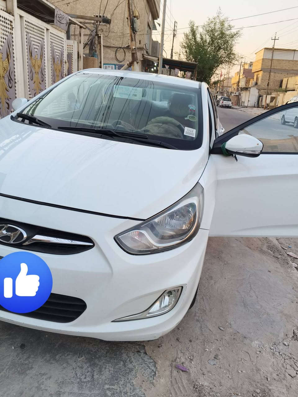 اكسنت خليجي 15 كفالة عامه
كير مكينه تبريد حداديه جديده 
تخم تاير 5 تايرات جدد
بطارية جدبدة
صدر جديد 
مكينة 1600
رقم بغداد جديد 
سنويه باسمي 
السعر 100
مكاني بغداد الامين الثانية 
***********
