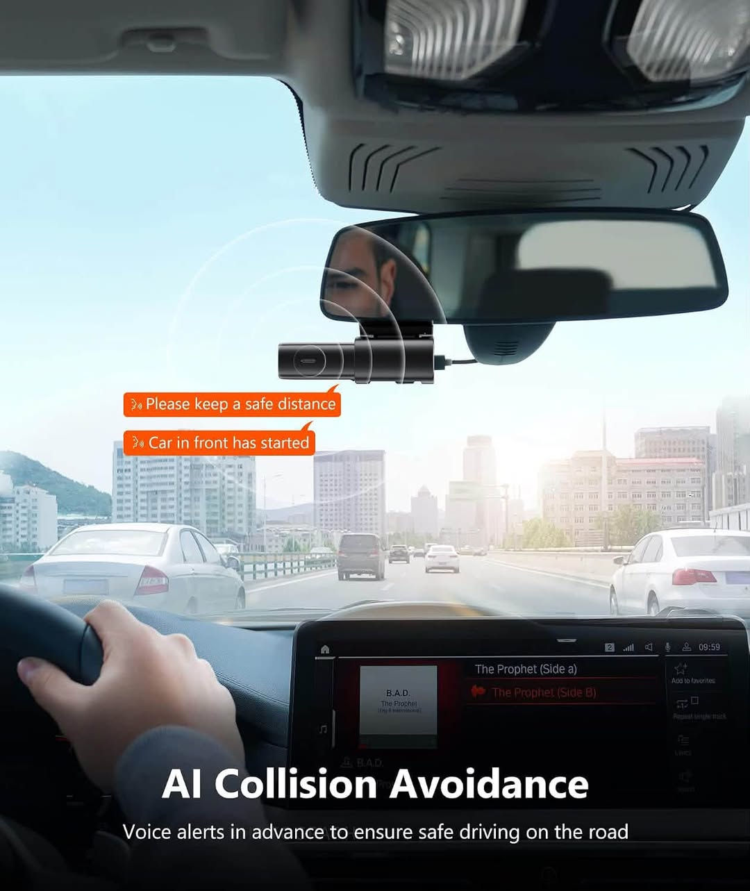 ⁨	⁨	⁨	 MINIEYE C2L 4K الذكية 🇺🇸
✅ تحميك من الحوادث – تثبت حقك – تخلي بالك مرتاح
‏‎📦 متوفرة الآن في داش كام العراق

‏‎المواصفات :

‏‎1- دقة تصوير 4k Ultra + كامرة خلفية 1080p ومجال رؤية عريض جداً 170 درجة, مما يسمح لها بتصوير ثلاث مسارات.

‏‎2- نظام تحديد المواقع (GPS) 📍

‏‎يسجل نظام تحديد المواقع (GPS) مسار القيادة، بما في ذلك المعلومات المتعلقة بالموقع على الخريطة وسرعة المركبة.

‏‎3- تطبيق خاص للهواتف الذكية 📱

‏‎داش كام ميني آي تدعم تطبيق خاص يتيح لك مشاهدة وحفظ الصور والمقاطع على هاتفك الذكي عن طريق الاتصال بالـ WiFi (متاح لابل واندرويد).

‏‎4- رؤية ليلية فائقة ✨

‏‎تتيح العدسة الحصول على صور عالية الجودة في الليل. وتساعد تقنية البعد البؤري الخاصة التي تسهلها العدسة ذات الزاوية العريضة في التقاط تفاصيل أصغر مثل لوحات المركبات بدقة أكبر حتى في الإضاءة المنخفضة.

‏‎5- تسجيل الطوارئ الذكي 🌟

‏‎تتميز الكاميرا بتقنيه تقوم بحفظ مقاطع الفيديو عند وقوع حادث لا سمح الله او وجود اهتزازات قوية

‏‎6- التسجيل المستمر 💿

‏‎ستقوم الكاميرا بحذف اللقطات القديمة وتحميل الجديدة عندما تمتلئ الذاكرة

‏‎7- تحكم صوتي في التسجيل والايقاف والتقاط الصور وتسجيل الصوت

‏‎8- امكانيه ربطها على الجداحة او على فيوزات السياره ( خيار اضافي ) 

‏‎9- مكثف كهربائي بدلاً من البطارية 🔋
‏‎تتميز داش كام ميني آي بالمكثف الفائق ( Super Capacitor ) وهو أكثر دواماً وموثوقية من بطاريات الليثيوم. لديه عمر أطول وأداء أفضل في درجات الحرارة العالية جدا. يتحمل الأجواء الحارة جداً خاصة في العراق.

‏‎10- العدسة من سوني والمستشعر Sony IMX415 لتصوير عالي الدقة والوضوح وبتصوير اكثر سلاسه واداء ممتاز

‏‎11- نظام ADAS الذكي ينبهك في حال الخروج عن المسار أو الاقتراب من السيارات 🚨
‏‎ترتقي كاميرا لوحة القيادة ADAS بتصوير القيادة إلى مستوى جديد. وكما يوحي اسمها، فهي تستفيد من تقنيات الذكاء الاصطناعي والتعلم الآلي لتوفير ميزات السلامة التي عادةً ما نجدها في أنظمة مساعدة السائق المتقدمة

12- ذكاء اصطناعي AI

‏‎· ماذا يأتي بداخل الصندوق؟

‏‎1- الكاميرا امامية

‏‎2- كامرة خلفية

‏‎3- شريط لاصق اضافي

‏‎4- لاصق حامي للزجاج

‏‎5- كتيب تعليمات

‏‎6- مفك تركيب 

‏‎7- شاحن سيارة

‏‎8- كيبل طاقة

‏‎9- بطاقة ذاكره 64 كيكا هدية 🎁

السعر 135,000 والتوصيل مجاني 🚘

ضمان لمدة سنة من تاريخ الشراء ✅

‏‎للحجز يرجى مراسلتنا او الاتصال على الرقم : 
***********⁩⁩⁩⁩
او عن طريق موقعنا الألكتروني :
www.iraqdashcam.com⁩⁩⁩⁩

نص مكتوب في الصور:
- داشكام MINIEYE C2L 4K وثق كل لحظه على الطريق مع MINIEYE C2L 4K Dual إذا تريد تحمي نفسك وسيارتك وتوثق كل لحظة على الطريق، هاي الداشكام هي الخيار المثالي ! ذكاء اصطناعي كشف ارقام السيارات والابعاد مساعد السائق الذكي تحديد الموقع على الخريطة دقة تصوير 4K اطلبها هسه ! @iraqdashcam ***********K 9:41 Dashcam Connected Live View
- Please keep a safe distance Car in front has started AI Collision Avoidance Voice alerts in advance to ensure safe driving on the road
- Super Capacitor
- Built-in supercapacitor: operates from 4°F to 158°F;
- a smaller, environmental friendly alternative to traditional batteries.
- MINIEYE
- 158°F (70°C)
- -4°F (-20°C)
- 4K Front Dash Cam The front camera supports 4K @30fps, delivering ultra-clear and detailed recordings.
- التعرف على لوحة الترخيص
- وظيفة المؤثرات الخاصة AR الجديدة، التعرف الدقيق على لوحة الترخيص، أنا كافي؛ بعد تنزيل الفيديو، التحليل الذكي للذكاء الاصطناعي والتعرف على لوحات الترخيص تلقائيًا، خوارزمية التتبع الذكية، مما يجعل التعرف أكثر قوة
- 1 The host x1 2 Rear Camera x1 3 Rear Camera Cable x1 4 Crowbar x1 5 The instructions x1 6 Power Cable x1 7 Electrostatic Sticker x1 8 بطاقة ذاكره 64GB هدية