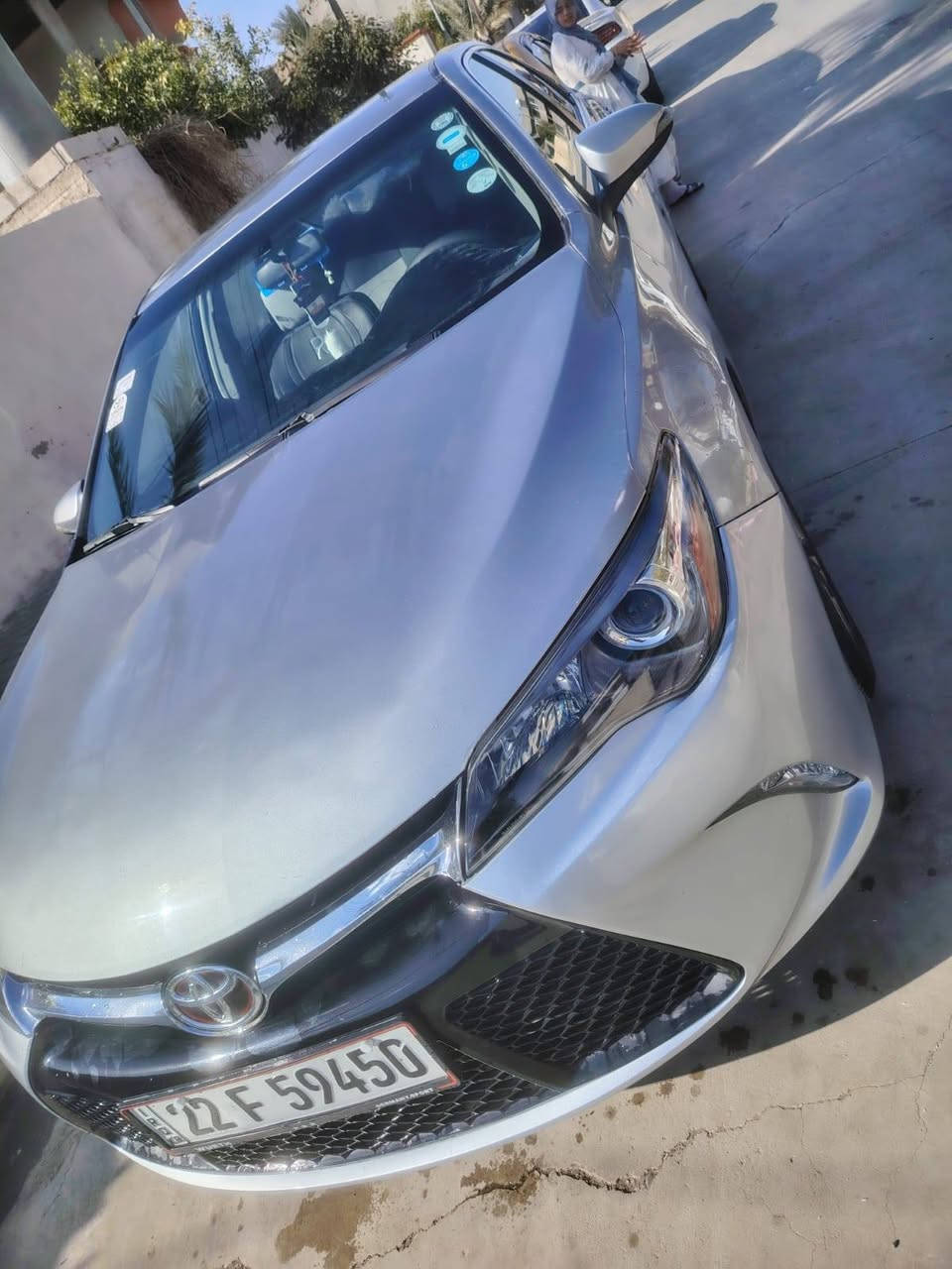 السلام عليكم للبيع بسعر مناسب 116ورقه
كامري 2017 LE مكينه 2500 رقم اربيل باسمي تحويل مباشر السياره كلش حلوه وكاعده كفاله كير محرك حداديه تايرات كهربائيات ماشيه 140 الف ميل بيها بارد بالجاملقات الاماميه ال2 والبنيد مبدل ومصبوغ والقماره بيها جراد 
***********
***********
مكان السياره صلاح الدين الاسحاقي
