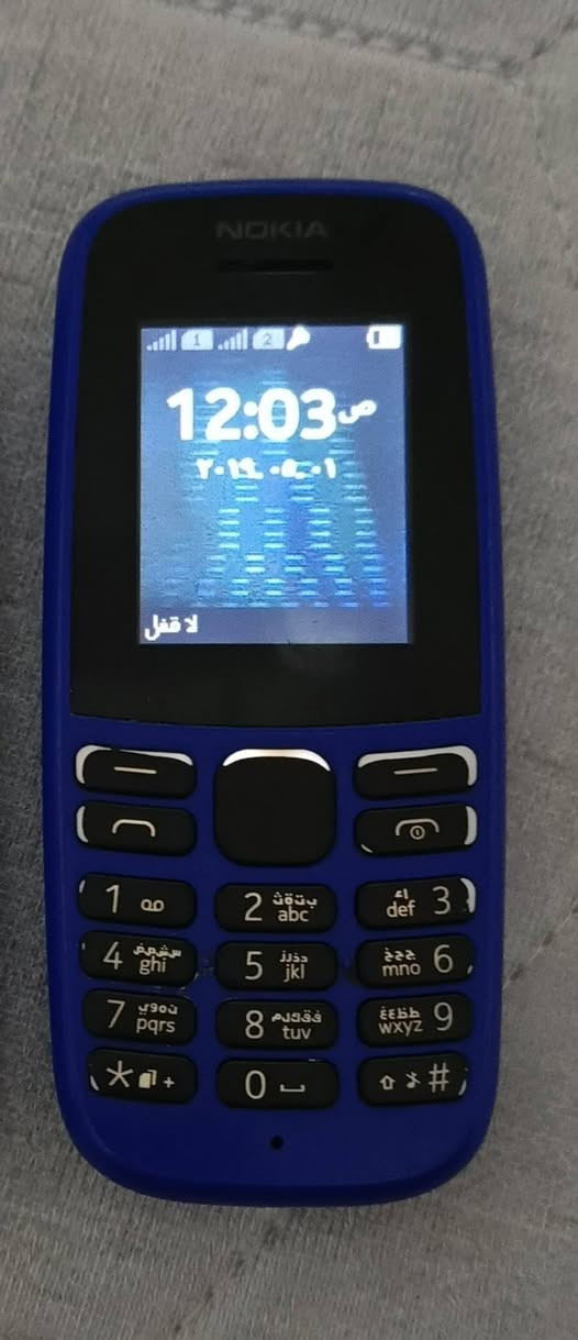 تلفون نوكيه اصلي نضيف دبل سيم كرت استفسار رقم تلفون ***********📲
