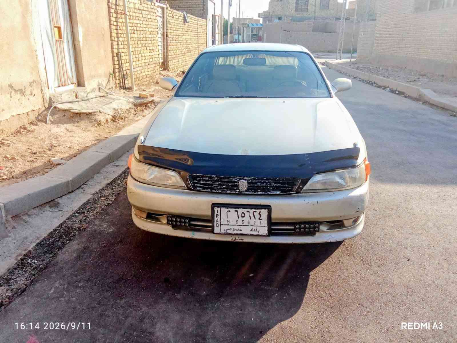 السلام عليكم
للبيع مارك نفخ مكفوله من الضربه القويه والعيب الشرعي
سياره جاهزه تبريد ثلج حداديه جاهزه كهربائيات كلها شغاله
تخم تاير جديد مكينه قبل ثلاثه اشهر من شد يدها من الاخير السياره مو عوزها اي شي  وباسمي تحويل ثاني يوم رقم بغداد  السعر 65 وبيها مجال تفاصيل على الرقم
***********

نص مكتوب في الصور:
- 16:14 2026/9/11
- REDMI A3
- 16:15 2026/9/11 REDMI A3
- 16:13 2026/9/11 REDMI A3
- 16:14 2026/9/11 REDMI A3