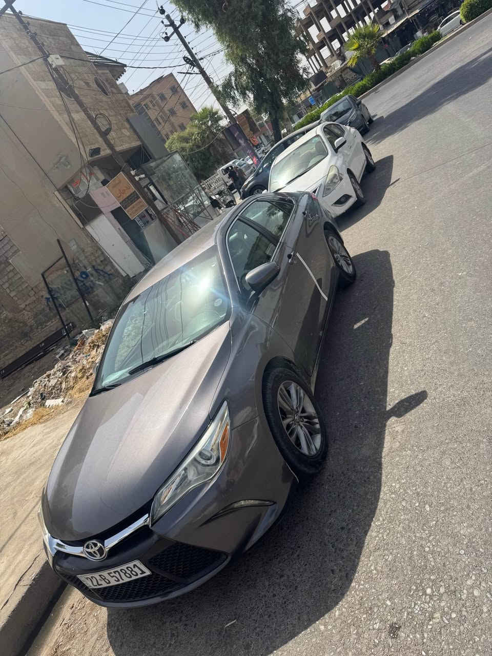 Camry 2017 Se
***********
***********
مواصفات se 
رقم الشانصي / 4T1BF1FK1HU694087
داخل بيجي 
مواصفاتها معروفه se مايحتاج شرح🙏✅
كير محرك تحويل غرامة شرط 

رقم سنويه هزه فحص جديد تحويل وكاله نفس اليوم ✅

حادثها كللش بسيط بدون دواخل بدون ارباك 💯
 1قطعه صبغ فقط 
البنيد مبدل باادي نفس الون بدون صبغ 

مكانها اربيل 
سعره 148 مجاال كلللش بسيط حك الجيه 

***********
*********** أربيل, العراق
