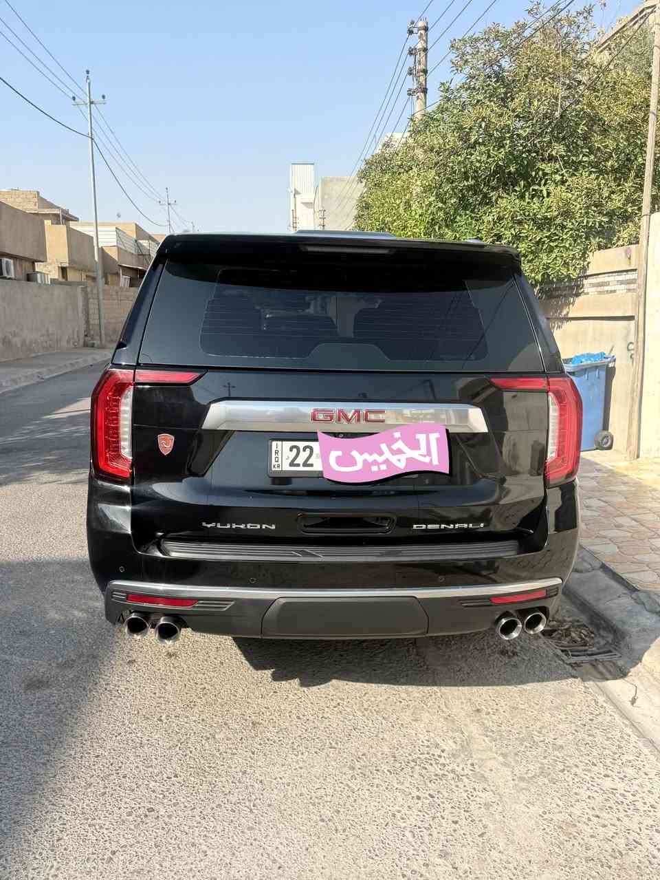 سلام عليكم 2022سعره 478 بيه مجال كلش بصيط  مغلفه بي بي اف
جي ام سي دنلي  فول وكالا منسور 
سياره بدون صبغ بدون شخط بدون ضربه حتى دعاميات شرط بيه اصبعين بي دي ار ورصعه سحب
سياره ماشيه 150 الف كير مكينه شرط برغي ممفتوح سياره جديده  
رقم اربيل رقمه مميز ب اسمي تحويل ثاني يوم 

المواصفات فول ماكو داعي لذكرهن

مكان السياره كركوك
***********

نص مكتوب في الصور:
- الخميس