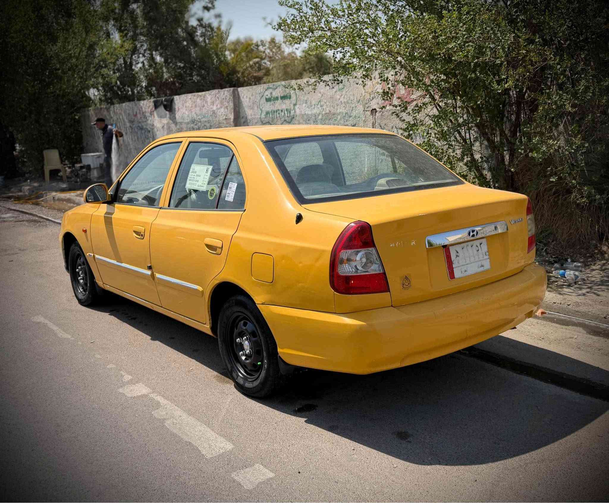 هونداي فيرنا ٢٠١٥ شركة عامة 
كفاله عامة على البلاد مامعيودة 
رقم بغداد هيئة غرامات مصفرة 
للبيع 70$ وبيها مجال بسيط
العنوان بغداد البنوك
*********** بغداد, العراق
