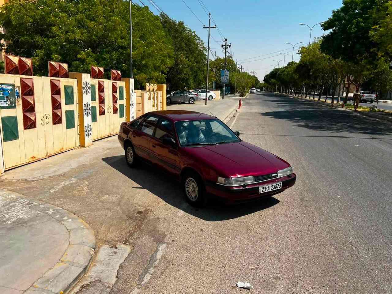 سلام عليكم 🫡
مازدا 1990 بل باكيت ماشالله 📦🪬
محرك 8 بخ المرغوب كلش اقتصادي 💯
رقم سليمانيه رقم سنويه كله جديد لحد 2030 بسمي ✅
السياره صبغ عام جماليه = بدون ضربه + بدون قطره خياس 
سياره من الدعاميه للدعاميه مابيها مصرف دينار واحد 
تخم تاير ويل كب جديد + صدر امامي خلفي جديد 
مشط ستيرن جديد + اربع جامات كهربائي + كهربائيات كلها شغال
گير عادي + گير محرك بشرط كلش كلش جديد لا صرف لا بخار
ماشاءالله سياره كلش مرتب و سعر مناسب مال جناي 
العنوان ~ كلار قضاء سليمانيه 📍
السعر ~ 37 وبيها مجال 💸
الهاتف ~ ***********
رجاء اقرأ التفاصيل قبل ما تتصل و بخدمتك 🤍
