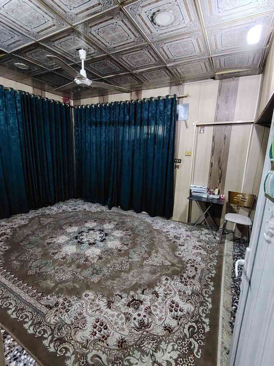 الدار للبيع
المساحه 170 متر طابو صرف 
يحتوي على 3 غرف نوم وحده جوه و2 فوك
صاله 
استقبال 
مطبخ 
صحيات داخليه و خارجيه 
الموقع/قرب الامام شارع نعمان الوكيل 
للاستفسار عن السعر او اي معلومات الاتصال على هذا الرقم ‏‪***********‬‏
