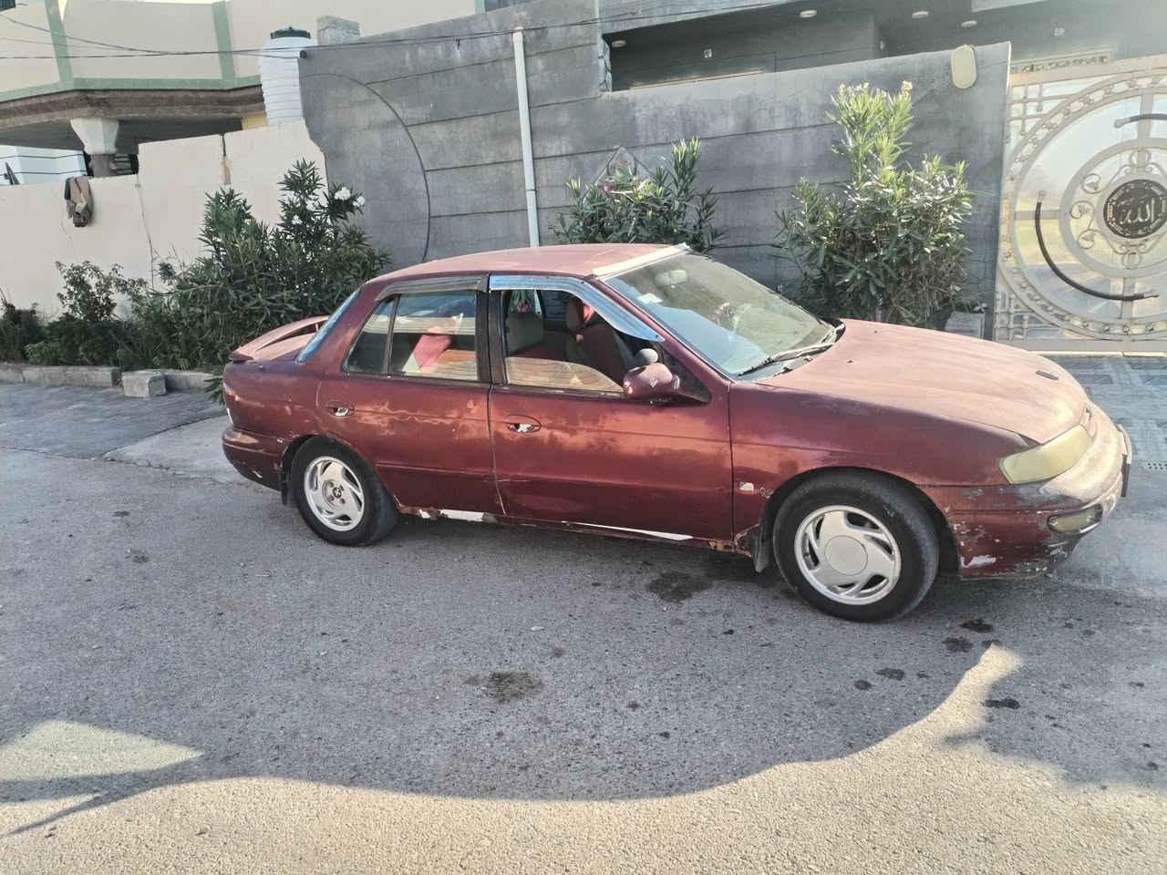 كيا سيفيه موديل 1995 رقم ديالى بأسمي سعر 20 وبيهة مجال مكان سياره شهربان ستفسار ***********

