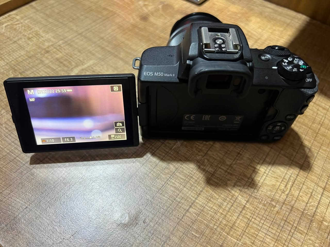 كامره كانون EOS M50 mark ll
نضافه 100‎%‎
مع عدسه 15-45
السعر500
بغداد 
واتساب ***********
