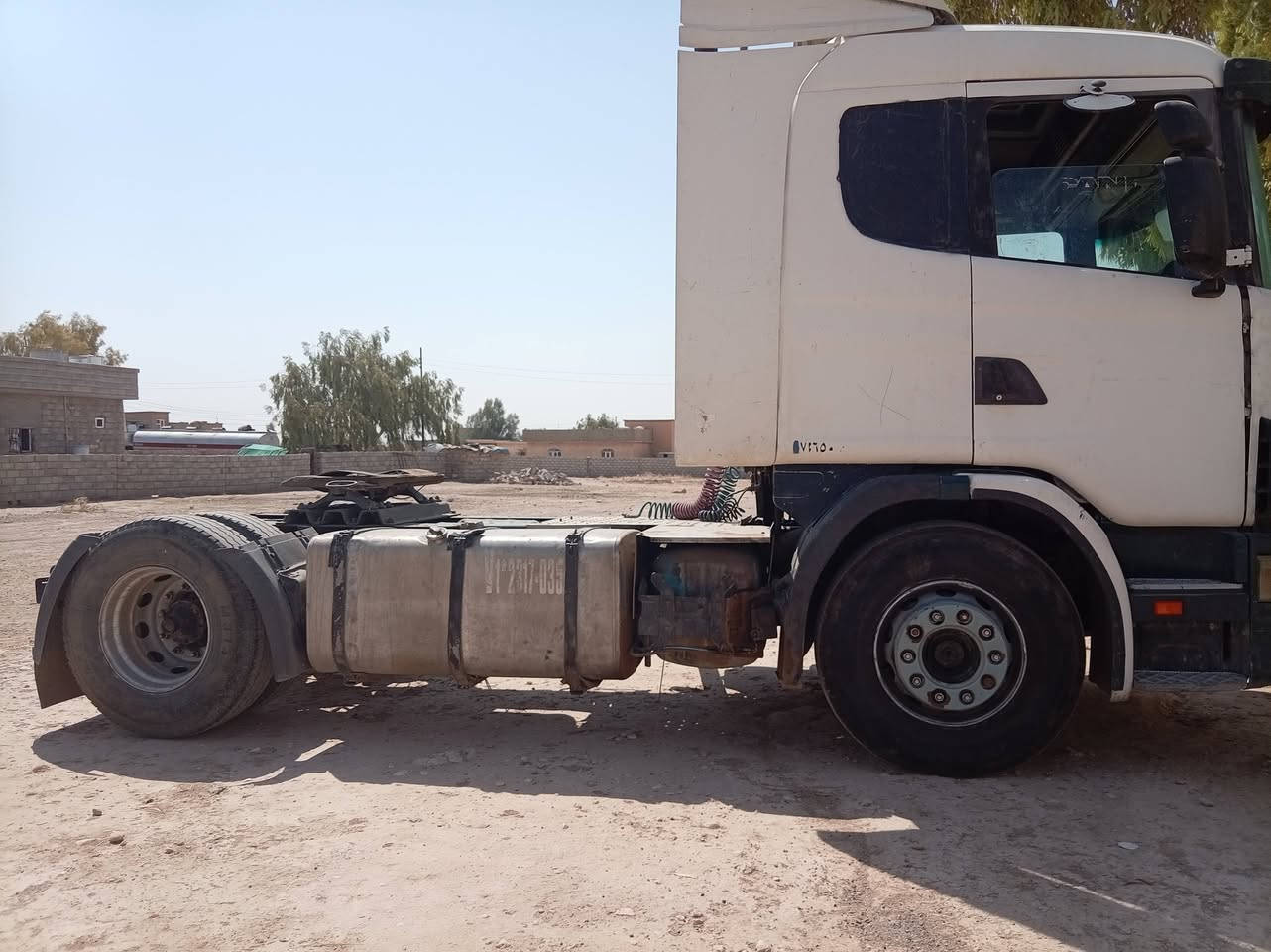 سلام عليكم للبيع سكانيا ٢٠٠٣ كير ٤_٤ ريتايدر سنويا صاقط من ٢٠٢٤ مكيله شهاده ج بي إس  تانكي تركي تك تاير  شرط التحويل سعر ١٨٠ورقه
***********
