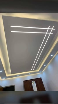 ديكورات جمسون بورد تصميم وتنفيذ07814113210