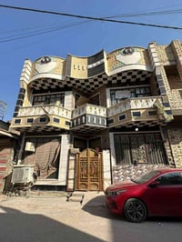 نصف الدار للبيع قطاع 30 خلف جامع الامامين الاتصال على رقم 07712901700