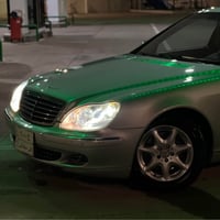مرسيدس S500 • جلد • فتحة سقف