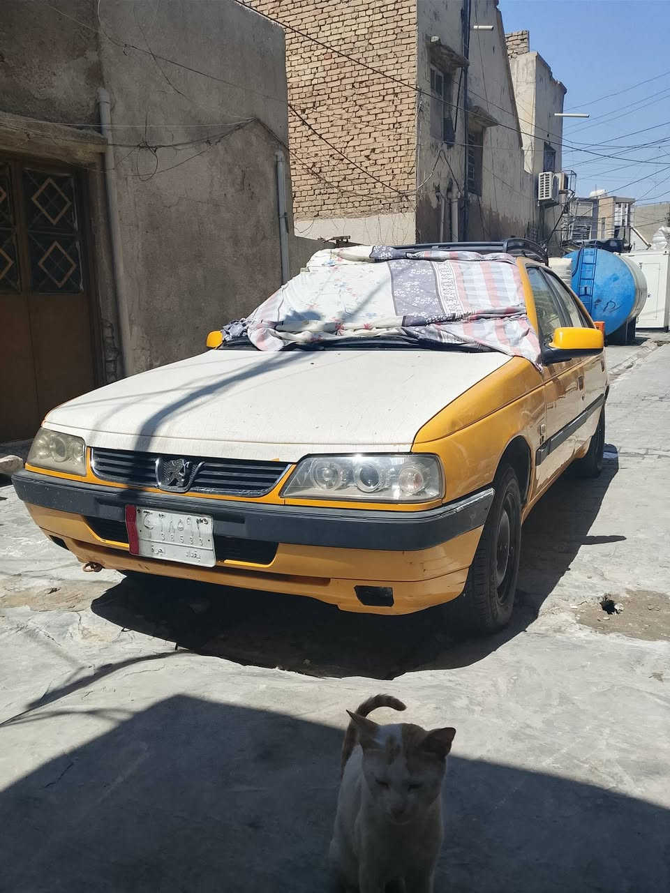 سلام عليكم بيجو لميس موديل ١٥ مكينه بيه بدايه تبريد ثلج   جاملغ خلفي وخيسات ملكطهن فقط سعره ٣٢وبيه مجال مكاني بغداد جديده ورقمي ***********
