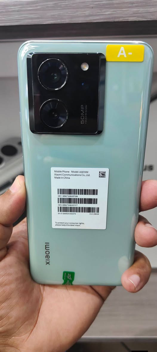 محبين الالعاب والتصوير شرط تصوير فديو 8k اكسنوس9200معالج

شاومي 13 تي برو

ذاكره 256

عشوائيه 12

شاحنه 120واط تعرفون شنو يعني 

الجهاز جديد وشخط اذا بي تاخذه بلاش ضد المي 

بوبجي 120فريم اذا يعلك ترجعه افحص فحص كامل

لبيع ب 400ومجاله بسيط مكاني رمادي تاميم هاذا رقمي 

***********
