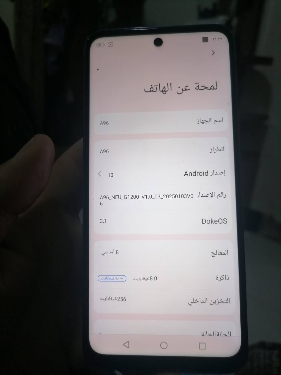 بلاك فيو A96 • ٢٥٦ جيجا • الصقلاوية الشهداء
