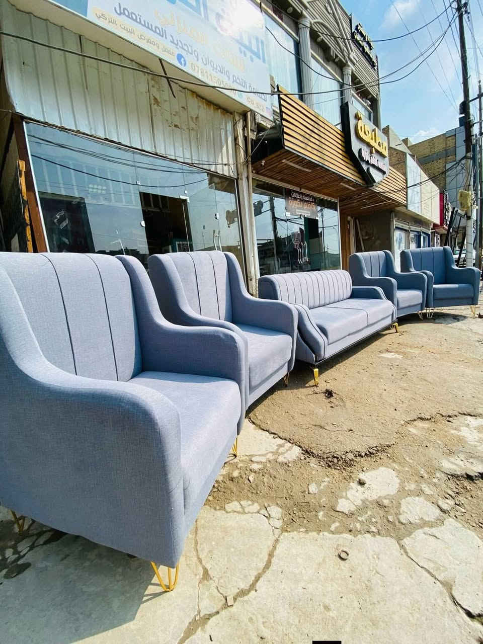 ⁨ معمل ومعرض
 ( البيت التركي )
لصناعة التخم والديوان 
وتجديد المستعمل 
ضمان  ٥ سنوات حقيقي 
خشب جام روسي  وبلوك اسود  اسفنج مميز اول 
للحجز مراسلة الصفحه 📩 دايركت او الاتصال
***********

الموقع تقاطع الحكيم مقابل صفاء الجنابي 
مواد العمل  من ارقى المناشئ العالمية 🌏ومن اجود الاقمشة التي 

  تناسب اذواقكم الراقية🍂⁩
