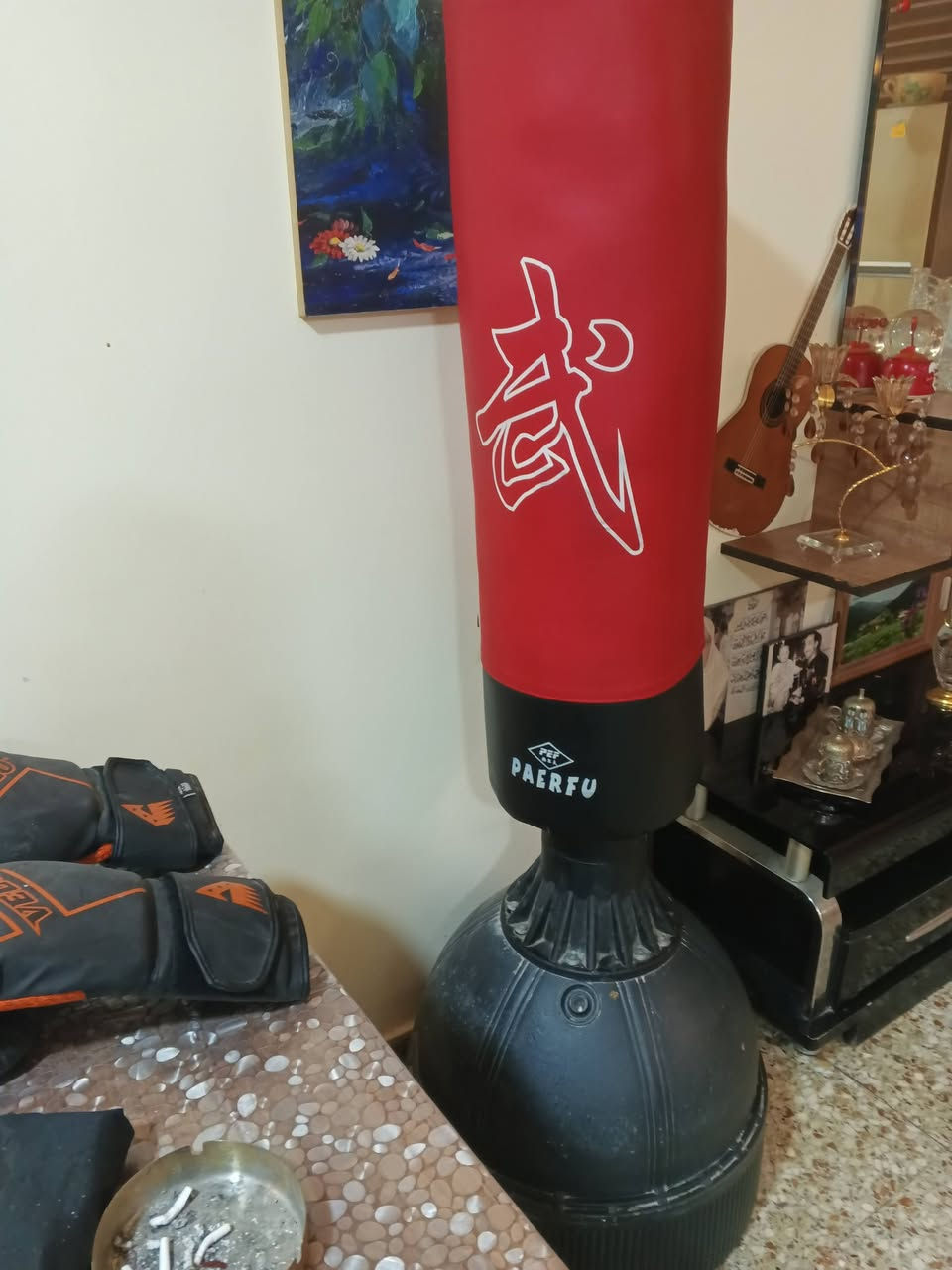 ساونه • جهاز ملاكمه • كفوف جديده