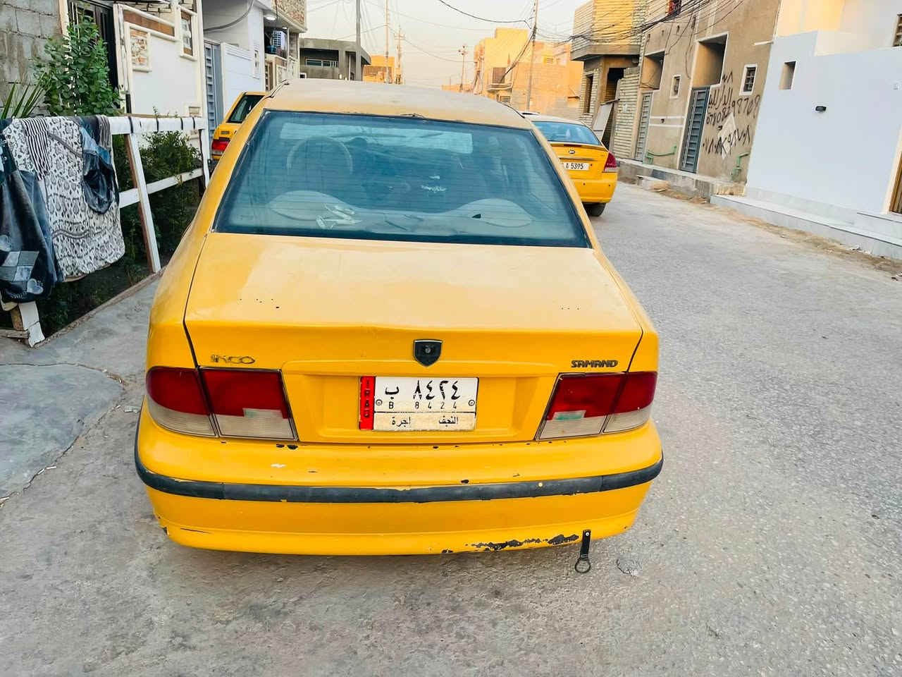 سلام عليكم سياره سمد بيها ضربه مثل لي بصوره محركً كلشي مابي لكير بي ضربه قليله رقمها نجف مكاني كربلاء ثمان أورق وبيه مجال***********
