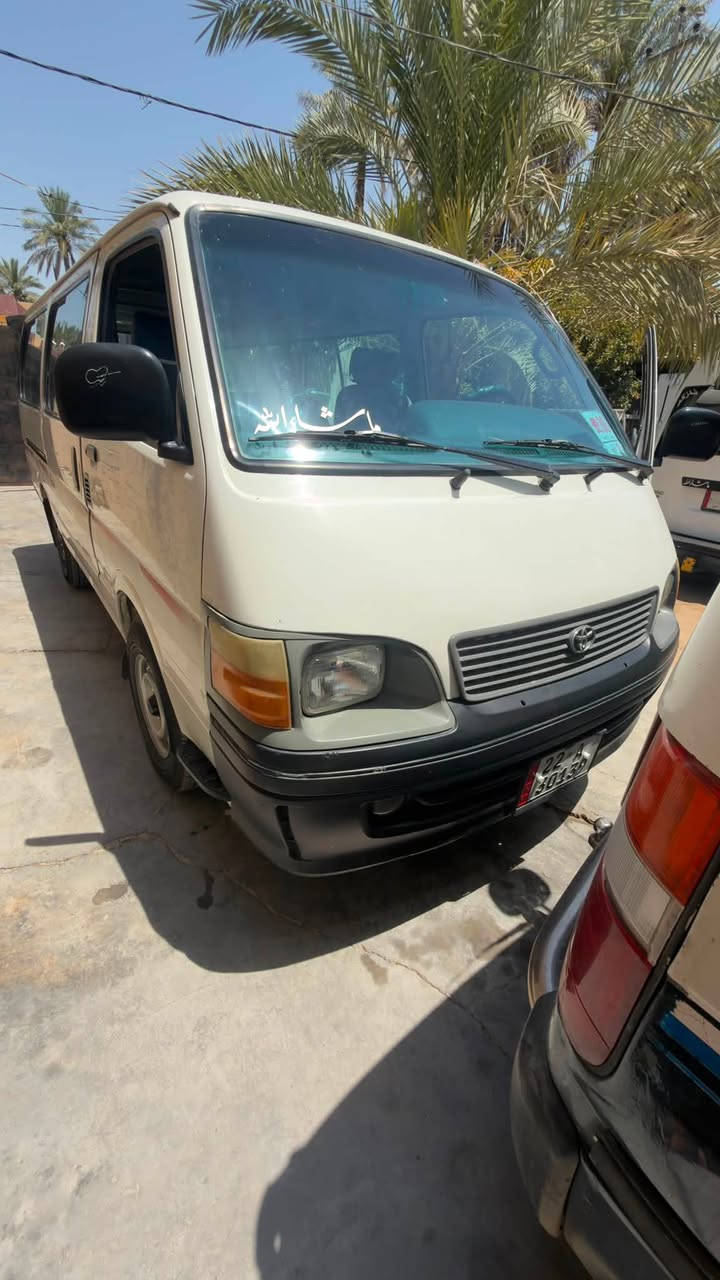 ***********تيوته هايسه 2001تبريد ثلج مكينه كير اكسل كله بلادي
