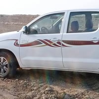هايلوكس ٢٠١٣ سعوديه شاصي ١٩ مكفوله من الضربه والتبديله باسمي السعر ١٨٥...