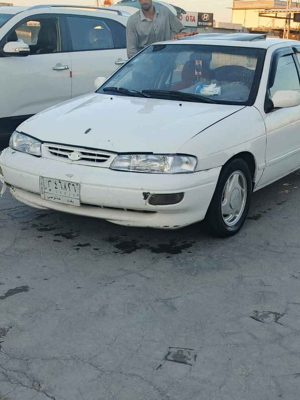 للبيع كيا سيفا موديل 95 -
كير عادي ، محرك بلادي خير من الله
تبريد شغال محتاج بس غاز
تخم تاير نظيف ، حدادية مابيها صوت
سنوية + تحويل مباشر
السيارة مال جناي
مكانها : سامراء -

السعر : 28 ورقة وبيها مجال للشراي
للستفسار التصال عل رقم  ***********
