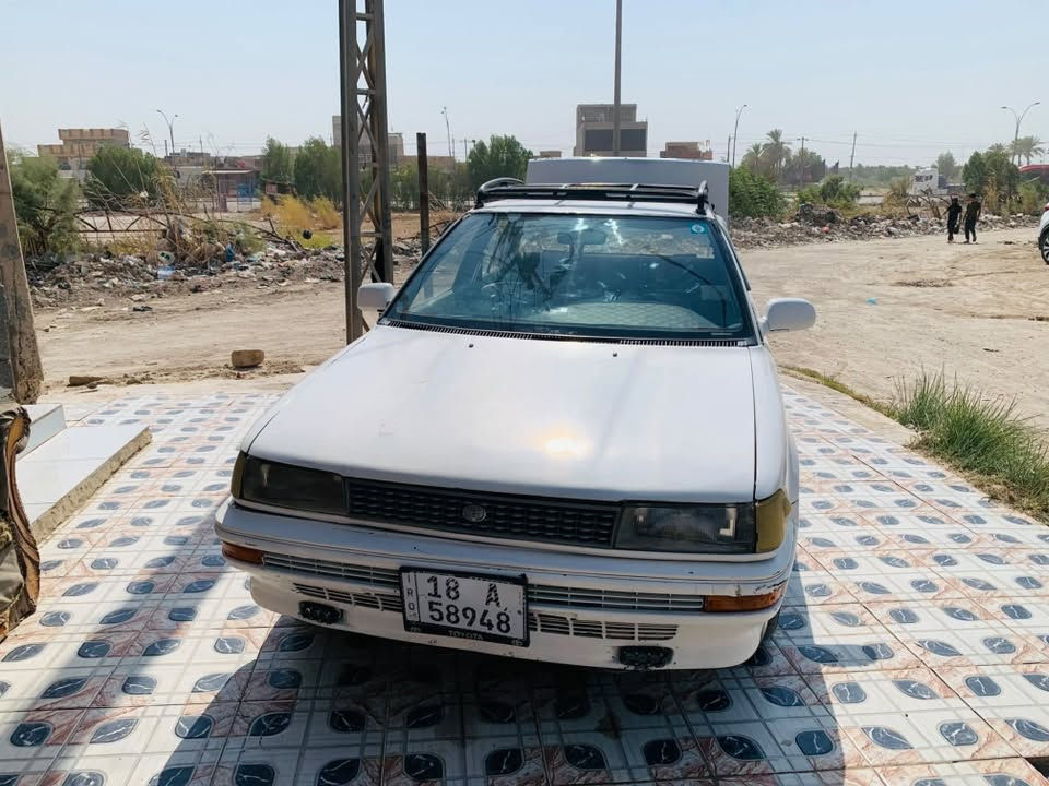 سلام عليكم للبيع كورلا موديل ٩١ سيارة جاهزة من كلشي كهربائيات وتبريد شغال مكان سيارة بابل ***********
سعر ٣٦ وبي مجال
