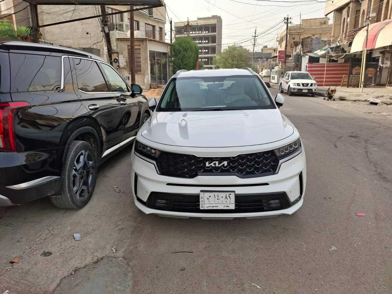 كيا سورنتو 2023
اللون: أبيض 
رقم بغداد
المحرك: 6 سلندر 3500cc
7 راكب
حساسات أمامي خلفي
كاميرا خلفية
مرايا كهرباء 
كراسي كهرباء
گير ماوس
4 وضعيات قيادة
4 جامات أوتو
بصمة تشغيل
اوتو هولد
مانع انحدار
هاند بريد دكمة
تشغيل عن بعد
ماشية 42 ألف قابل للزيادة
شاشة كار بلي
إنارة ترحيبية
تحكمات استيرنغ
مثبت سرعة
أوامر صوتية مكاني الدوره الاثوريين ***********
