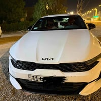 للبيع K5 موديل 2024  جيتي لاين 1600تيربو رقم بغداد بأسمي حادث جاملغ وب...