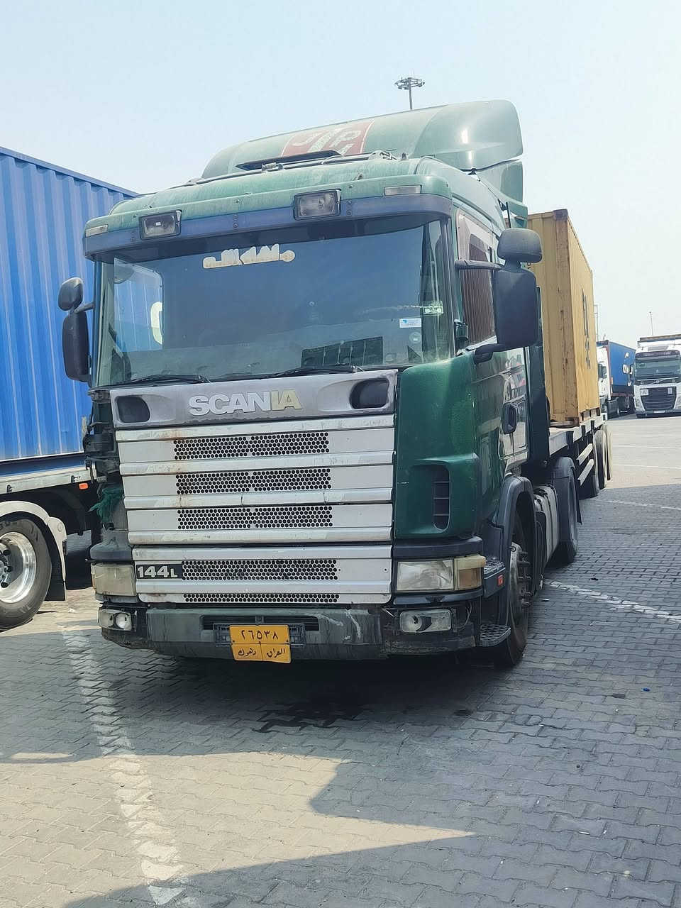 سكانيه • محرك وكير شرط • عربانه ١٣٫٦٠م مزوجة