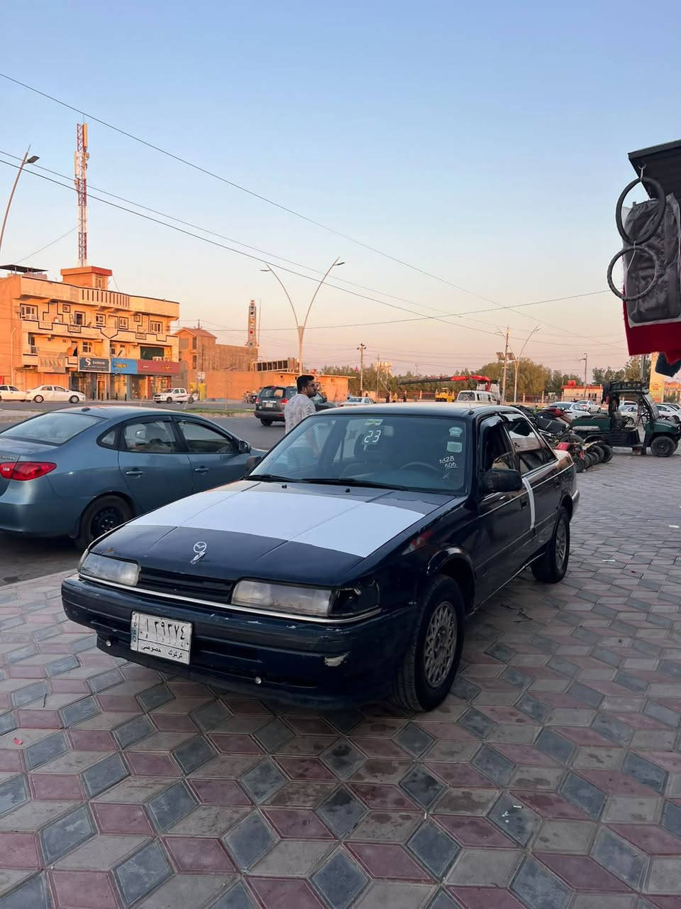 السلام عليكم مازدا كير ومحرك شرط
تحويل ثاني يوم رقم كركوك الماني
 باور ثكيل صدر حيل زين كشر نضيف 
السياره حلوه وكاعده داخل نضيف 
كهربائيات شغاله
 مكاني صلاح الدين بيجي
 السعر28وبيها مجال قليل
 الرقم للتواصل ***********
