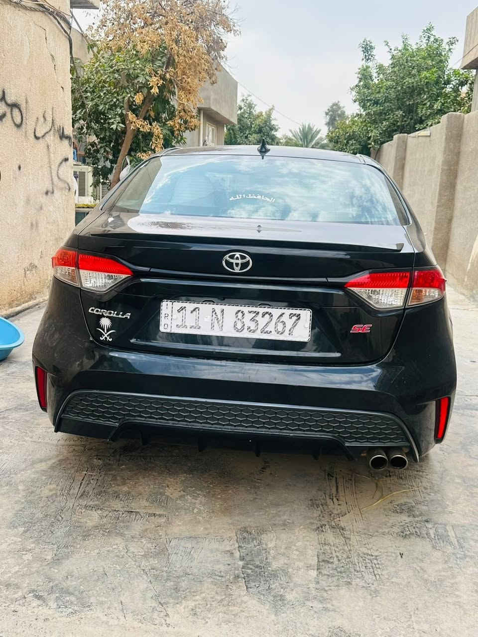 TOYOTA COROLLA  SE 
تويوتا كورلا2020
اللون :- اسود 
الموديل 2020
المحرك 2000cc
الحادث : اربع قطع صبغ  شرط بدون دواخل 
           

 مانع تصادم
تصحيح مسار
مانع انزلاق
تحديد مسرب .
نقطة عمياء .
مثبت سرعة
هاند بريك كهربائي 
كاميرا خلفيه
بصمه أبواب
بصمه تشغيل
تحكم ستيران
اضويه اماميه زنون LED
كشافات ضبابي LED 
اضويه خلفيه LED
حساسات خلفيه
2 انظمة قيادهSport /ECO /l 
بلوتوث 
مدخل AUX + USB
السيارة احلى من الصور  
العنوان  ديالى الخالص 
السعر : 117 وبيها مجال 
***********
