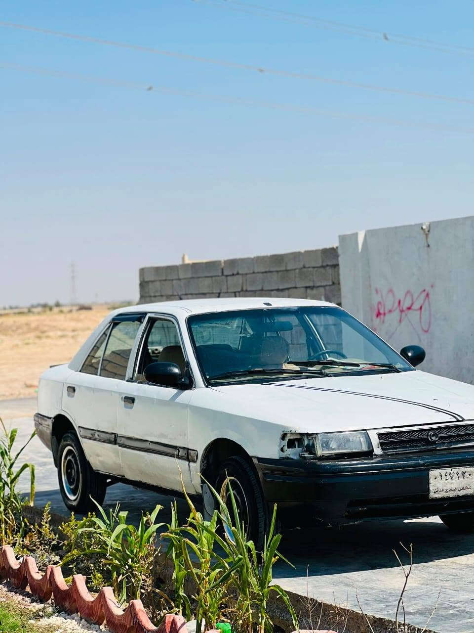 السلام عليكم
مازده حجم 323
مديل 1993
كير ومحرك شرط 
تخم تاير جديد 
صدر جديد 
رقم فحص صلاح الدين شرط التحويل والوكاله 
السعر 15وبيها مجال 
مكان مكيشيفه 
الاستفسار ع ***********
