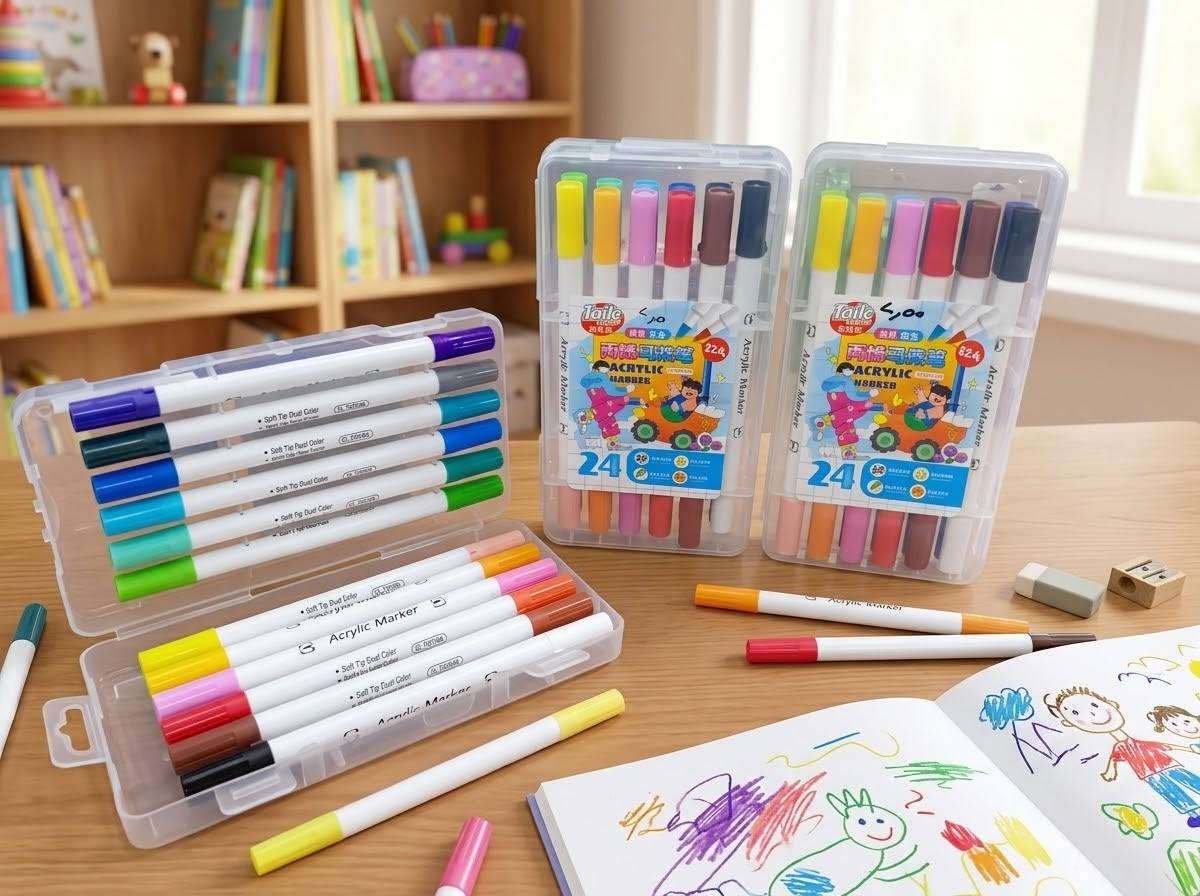 🎨✨ ألوانك… إبداعك! ✨🎨

متوفر الآن في مكتبة الباهر تشكيلة مميزة من أقلام التلوين 🖍️
ألوان زاهية وتشكيلات متنوعة، مناسبة للأطفال والطلاب والرسم والأعمال الفنية 🎨📚

📍 العنوان: عنه – نهاية شارع الحضره – قرب جامع النور

📩 للتواصل: مراسلتنا على الخاص أو على الأرقام:
📞 ***********
📞 ***********

🚚 التوصيل داخل قضاء عنه بـ 1000 دينار فقط
📦 التوصيل لجميع المحافظات بـ 5000 دينار

نص مكتوب في الصور:
- أقلام تلوين بألوان زاهية ألوان مميزة وزاهية جودة عالية وآمنة مناسبة لجميع الاعمار سهلة الإستخدام وتدوم طويلا
- Water Color Pen - Creative Collection