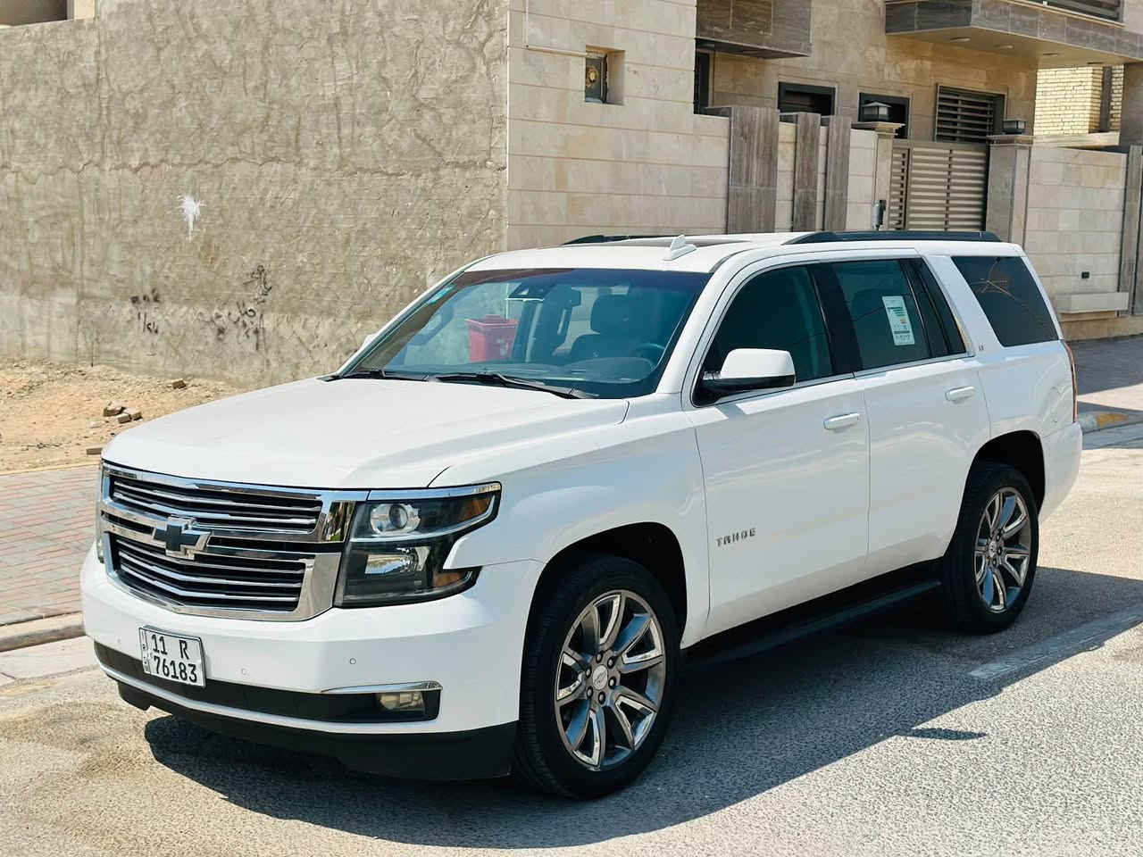 تاهو مديل 2015 امريكي LTZ فوول بيه قطعتين صبغ بدون دواخل شرط فقط 
للاستفسار *********** بيع فقط 
السعرر 263 
مواصفاات بصمه فتحه كشنات جلد كهرباء تدفئه كشنات رادار امامي رادار جانبي حساس امامي وخلفي تحديد مسار مري شفط جنطه كهرباء كشنات خلفيه قلاب كهرباء شاشه وصطيه قاصه خزن ميموري مكينه 5300 كفاله ماشيه 128m كير كفاله تخم تاير جديد حداديه جديده تحويل مباشر سياره جاهز بدون نقص مكان السياره كربلاء
