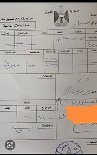 الضباط الأولى شارع ٦ • ١٠٠م • طابو باسمي