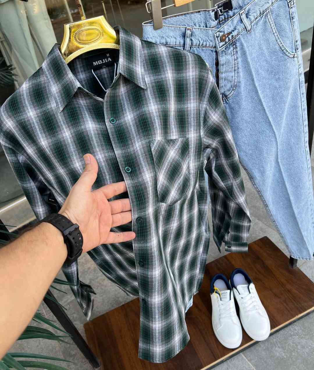 جديد🌾🍁
قميص  كاروهات 💯
قياسات M-L-xl-xxl-3xl-4xl
بنطرون ريكلر 30-31-32-33-34-36-38

حذاء 40-41-42-43-44-45

العنوان ديالى بعقوبه رگة حجي سهيل
#قميص_بنزو #بنزو #قمصان #قميص #قميص_رجالي

#جنز #ازياء #رجالي #شتائي #العراق #احذيه #الكسندر #جنط_ماركات_ديور_شانيل_نظارات_عدسات_عطور_جناط_كويت_سعوديه_البحرين_قطر_عمان_للتواصل
